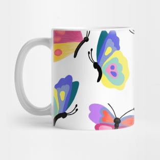 Butterfly White Mug